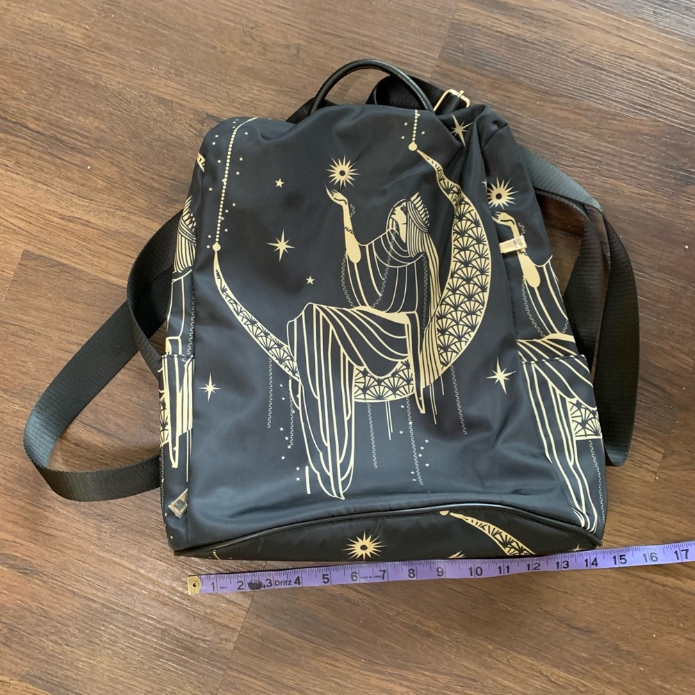 Magical Art Deco Theme Anti-Theft Style Backpack NWOT - Picture 10 of 10